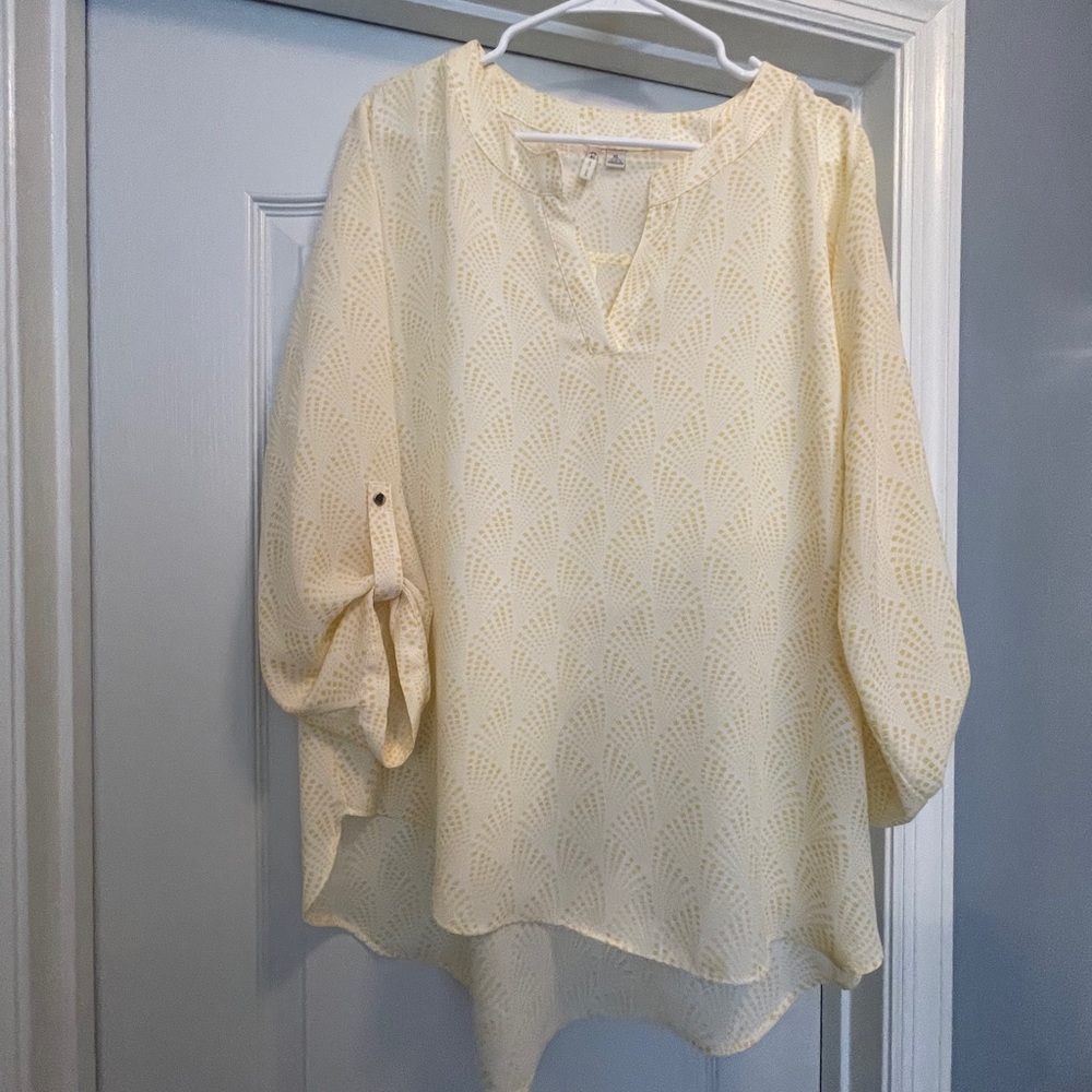Cato Top with Tab Sleeves